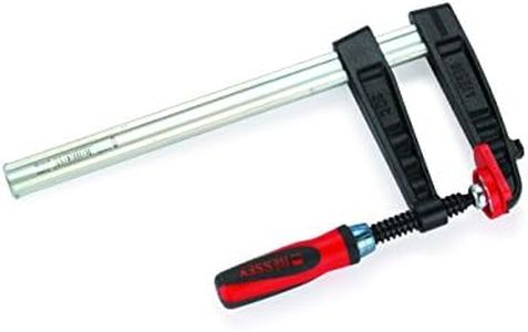 BESSEY TG5.512+2K Clamp, woodworking, F-style, 2K handle, replaceable pads, 5.5 In. x 12 In, 1320 lb