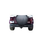 RAMPAGE PRODUCTS 773565 Black Spare Tire Cover for 33-35" Tires, with Camera Slot for 2018 Jeep Wrangler JL 2-Door