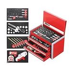 P.I.T. Portable 3 Drawer Steel Tool