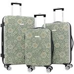 Travelers Club Bella Caronia Deluxe 20", 3, 7 Piece Luggage & Travel Accessories Set, Jamila, 20" Carry-On, Bella Caronia Deluxe 20", 3 Piece, Or 7 Piece Luggage & Travel Accessories Set