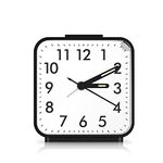 ORIA Analog Alarm Clock, Small Analog Clock, Battery Operated Desk Clock with Snooze, Luminous, No Ticking Silent Alarm Clock for Bedroom, Bedside and Office - Black