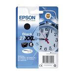 Epson 27XXL Black Alarm Clock Extra High Yield Genuine, DuraBrite Ultra Ink Cartridge