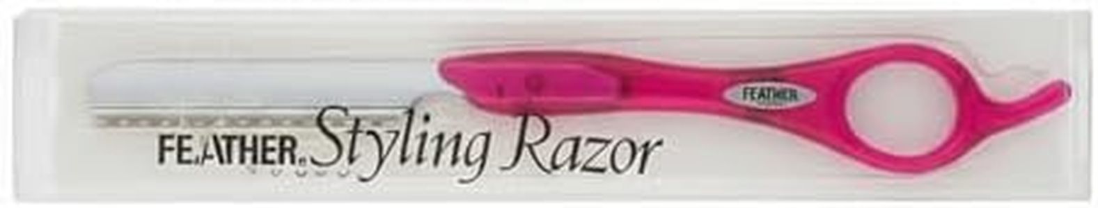 Feather - 7.25-inch Tomei Fuchsia Styling Razor Handle – The Professional tool for Hair Cutting, Thinning, Layering, Texturizing and Feathering - The # 1 Stylist and Barber Razor Tool