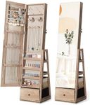 Nicetree 360°Swivel Jewelry Cabinet