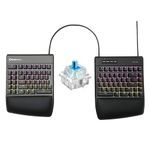 KINESIS USB Gaming Freestyle Edge RGB Split Mechanical Keyboard (MX Blue)