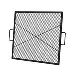 onlyfire X-Marks Square Fire Pit Cooking Grate, 30-Inch