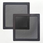 120mm Dust Filter for Computer Cooler Fan, Magnetic Frame PC Fan Dust Mesh PC Cooler Filter Dustproof PVC Cover Computer Fan Grills (2pc Pack)