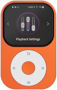 SHANLING Q2 Portable HiFi MP3 Player, 4X CS43131 DAC Lossless Digital Audio Player with Bluetooth 5.2, 3.5mm & 4.4mm Balanced Outputs, 13.5-Hour, Support 2TB Card, 2.09" Touchscreen USB DAC, Orange
