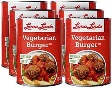 Loma Linda - Plant-Based Meats (Vegetarian Burger (15 oz.), 6 Pack)