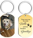 Eletizy Customize Stainless Steel Keychain Personalized Photo Text Single & Double-sided Customization Pendant Dog Tag Photo Keychain