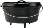 Lodge 12" 8-Qt Cast Iron Dutch Oven D12DCO3