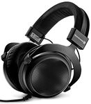 beyerdynamic DT 880 Premium Semi-Open Over Ear HiFi Stereo Headphones (250 Ohm Premium, Black (Limited Edition))