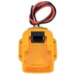 Battery Adapter for Dewalt 20V/18V Battery Dock Power Connector, Power Convertor for DIY Ride-On Truck Robot RC