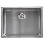 FRANKE BXX 210/110-57 3 1/2 Kitchen Sink, Silver, Steel Finish