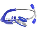 MCP NEXUS ST-NE01 Stainless Steel Stethoscope for doctors, Stethoscope for nurses, Stethoscopes for medical students, Adult stethoscopes nurse (Dual Head) (Blue)