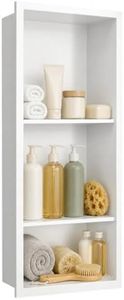 Puyangtego Shower Niche Insert Tile Ready 30"x12" White Bathroom Recess Storage Niche
