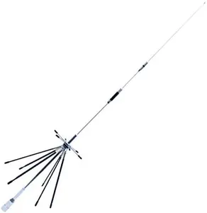 144/440/900/1200MHz 2M/70cm/33cm/25cm Wideband Mobile Outdoor Discone Scanner Mobile Multiband Vertical Antenna for Amateur Radio, 38.19 inch, 97cm, GRA-D220