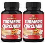(2 Packs) Premium Turmeric Curcumin
