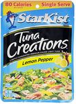 Starkist Tuna Creations, Lemon Pepper, Single Serve 2.6-Ounce Pouch (Pack of 8)