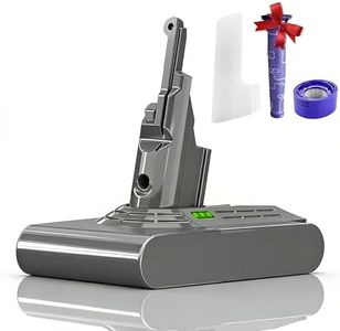 Upgraded 7000mAh V8 Replacement Battery for Dyson SV10 Animal/Absolute/Motorhead/Fluffy Cordless Vacuum High Capacity Battery Upgrade with 2 Filters (1 Pre + 1 HEPA Post Filter) Complete Service Kit