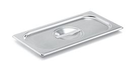 Vollrath (75130) Super Pan V Steam Table/Hotel Pan Cover (1/3 Size, Stainless Steel)