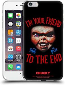 Head Case Designs Officially Licensed Child's Play Friend to The End Key Art Soft Gel Case Compatible with Apple iPhone 6 Plus/iPhone 6s Plus