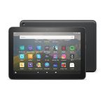 Amazon Fire HD 8 Tablet, 8" HD display, 32 GB, Black - with Ads, designed for portable entertainment (2020 release)