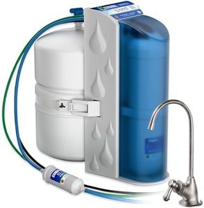 Kind Water 6-Stage Reverse Osmosis Drinking Water System with (Brushed Nickel Faucet (Brushed Nickel)