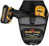 MagnoGrip 002-580 Drill Holster - Left and Right Handed with Integrated Magnetic Storage