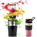 Duronic Mini Blender BL520 Portable Blender Bottle, Electric Smoothie Maker Juicer, Kitchen Blender, Personal Blender for Protein Shakes, baby food, Milkshake, Juice