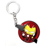 MAPLE Rotating Keychain Spinning Ironman, Spiderman, Batman, Captian America, Superman, Naruto, Doctor Strange Marvel Anime Metal Key Ring Multicolour (Imported) (A27)