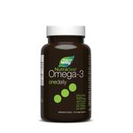 Nature's Way NutraSea One Daily Omega 3 Supplement, High Potency Liquid Gels, Fresh Mint, 30 Soft Gels