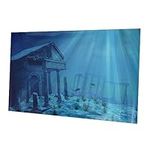 minkissy 2pcs Fish Tank Background Paper 20 Gallon Fish Tank 5 Gallon Fish Tank Ruins Aquarium Background Fish Tank 10 Gallon Peceras Aquarium Background Sticker Dropshipping Equipment