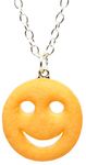 bluebubble American Diner Potato Face Necklace on Gift Card