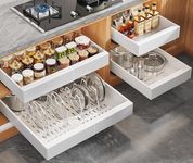 Seinloes 4Pack Expandable Pull Out 