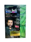 grass herbs Hair Gel Color Black, 1 Count