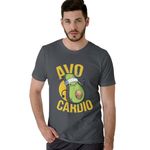 The 90s Store AVO Cardio Men Half Sleeve Round Neck Printed Cotton T-Shirts | Men t Shirt | Men Tshirt | Men Tshirt Cotton | Printed Tshirts for Men | Printed t Shirt | t Shirt for Men Steel Grey