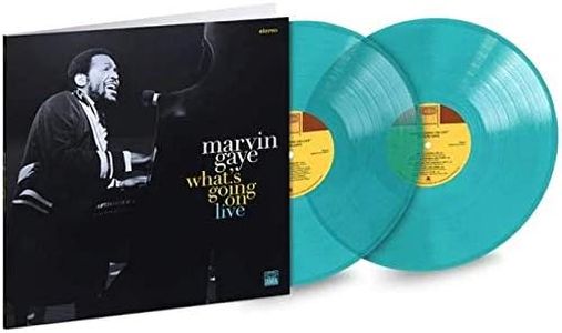 What's Going On Live - Exclusive Limited Edition Translucent Turquoise Colored 2x Vinyl LP