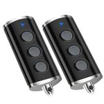 pepape Garage Door Opener Transmitter for HORMANN BiSecur HSE2-868-BS, HSE4-868-BS, Compatible with HORMANN ProMatic Series, SupraMatic Series, GARADOR GaraMatic 9/10/20 Operator, 2 Pack