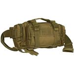 Coyote Brown Tactical MOLLE Deployment Bag (Army, Military, Police & Security Type)