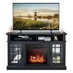 COSTWAY Electric Fireplace TV Stand