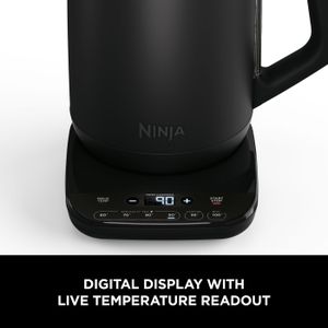 Ninja Temperature Control Kettle, 1.7L – Black