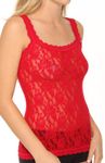 Hanky Panky Women's Signature Lace Unlined Cami Red Tank Top MD