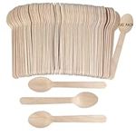 100PCS Disposable Wooden Spoons - 6