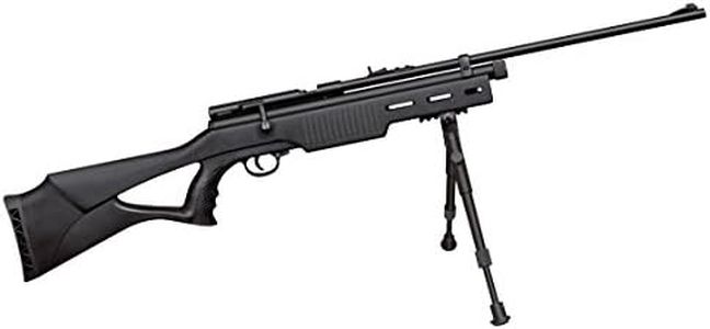 Beeman, CO2 Air Rifle, .177 Caliber, Rifled Barrel, 1 Shot, Synthetic Stock, Black