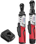 ACDelco G12 Series 2-Tool Combo Kit- 1/4" & 3/8" Brushless Ratchet Wrench, ARW12103-K8