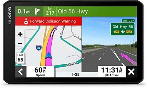 Garmin RV Cam 795, Large, Easy-to-Read 7" GPS Navigator, Built-in Dash Cam, Automatic Incident Detection, Custom RV Routing, High-Resolution Birdseye Satellite Imagery (Renewed)