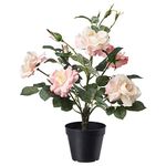 Ikea FEJKA Artificial Potted Plant, in/Outdoor, Rose Pink, 12 cm (4 ¾")