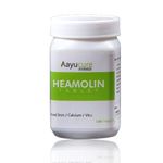 Aayucure Heamolin Tablets 100% Natural - 100 Tablets (Hemoglobin Booster)