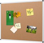 VIZ-PRO Cork Notice Board, 18 X 12 